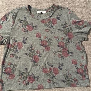 bisouxx Faded Look Crop Top